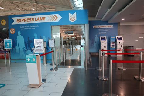 larnaca airport express lane